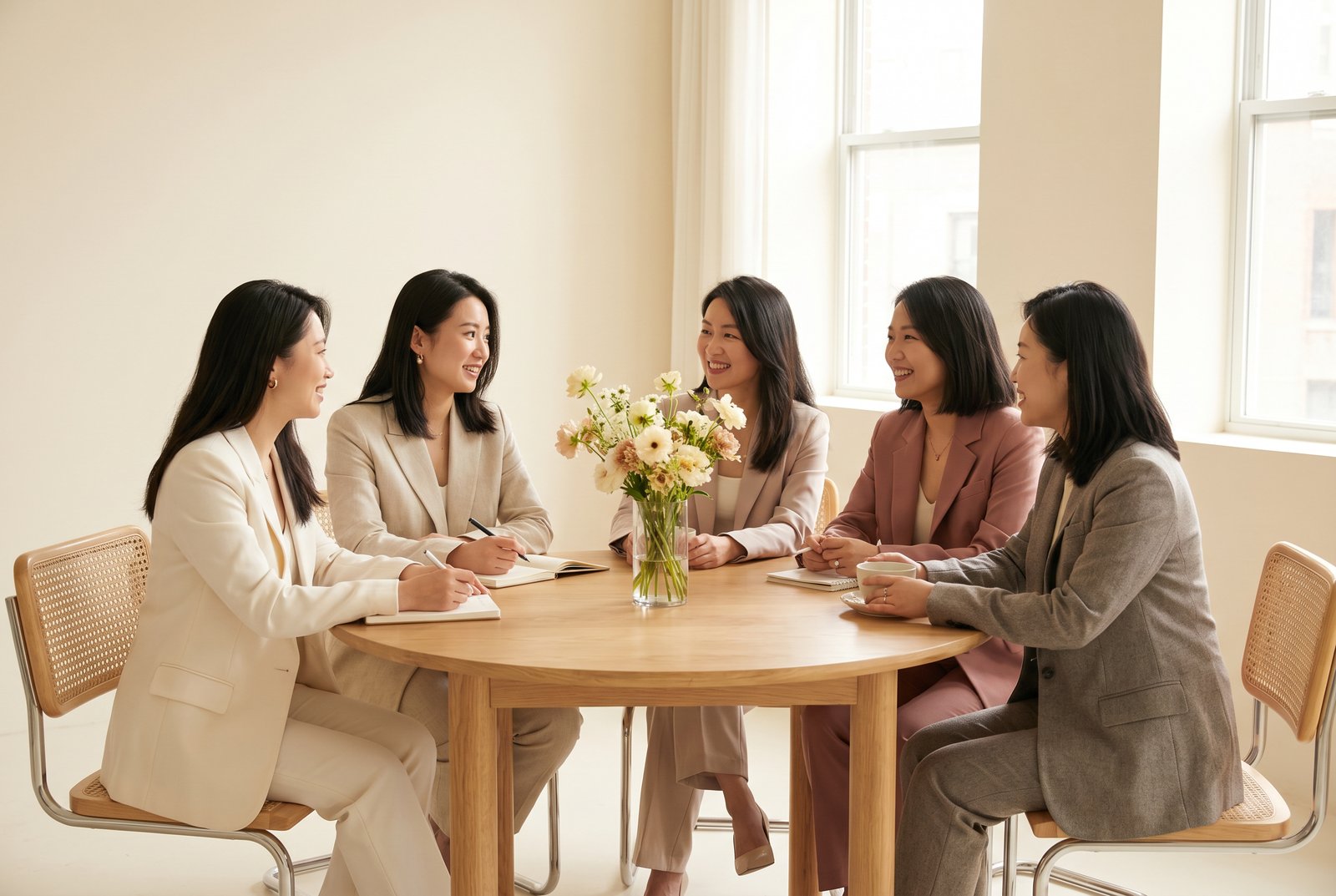 香蕉视频社群女性成员交流活动场景，圈层归属与成长共同体